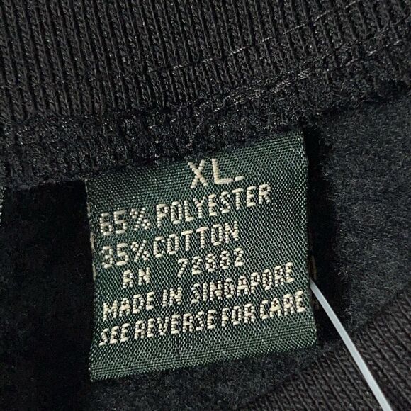 VTG NOS Stefano Man Mens XL Crewneck Color Block Embroidered Y2K Sweater NEW! - Picture 5 of 6